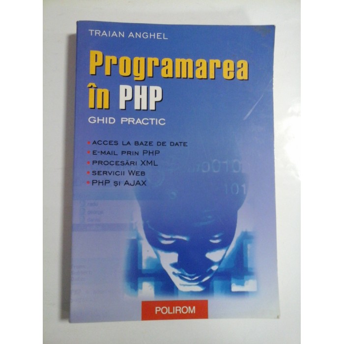 PROGRAMAREA IN PHP - TRAIAN ANGHEL